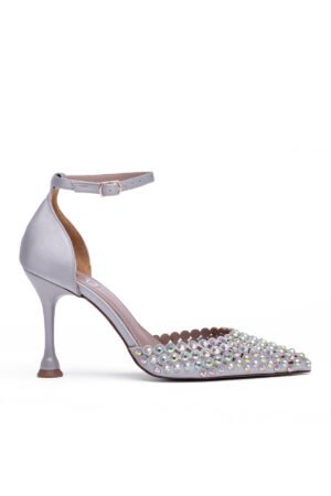 Mary Stony Elmas Taşlı Kadın Topuklu Stiletto