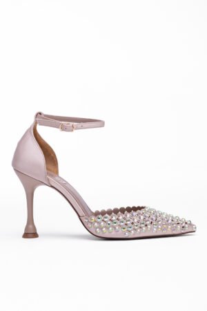 Alternative view of Mary Stony Elmas Taşlı Kadın Topuklu Stiletto