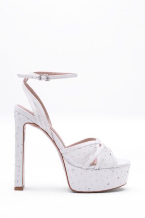 Mary Taş Detaylı Abiye Kadın Topuklu Ayakkabı