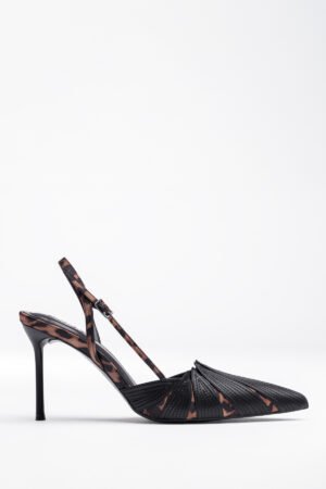 Alternative view of Mary Hygge Yılan Desenli Kadın Stiletto