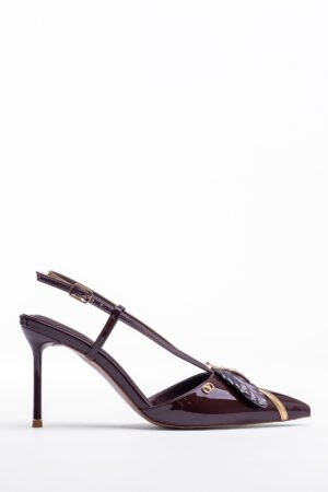 Mary Yaprak Aksesuarlı Kadın Stiletto