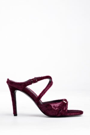 Mary Velvet Noir Serisi Kadın Gece Ayakkabısı